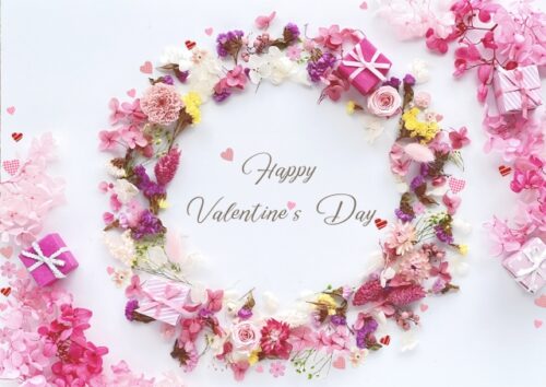 バレンタインにお花を贈りませんか？