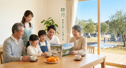 睦月（むつき）とは？言葉の由来と、家族が集まる今だからこそ考えたいこと
