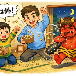 節分に豆をまくのはなぜ？