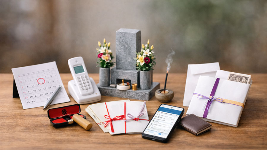 納骨準備のイメージ