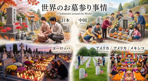 【世界の文化】日本のお盆やお彼岸だけじゃない！世界のお墓参り事情とシーズン
