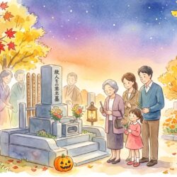 ハロウィーンの供養